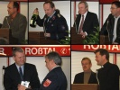 von links oben: Der B�rgermeister der Partnerstadt...
  