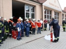 Feuerl�sch�bung durch den K�nig Kommandanten h�chstpers�nlich
  