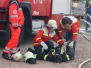 Ein Feuerwehrmann ist vor Schreck umgefallen (hat ...
  